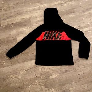 Boys medium black Nike hoodie